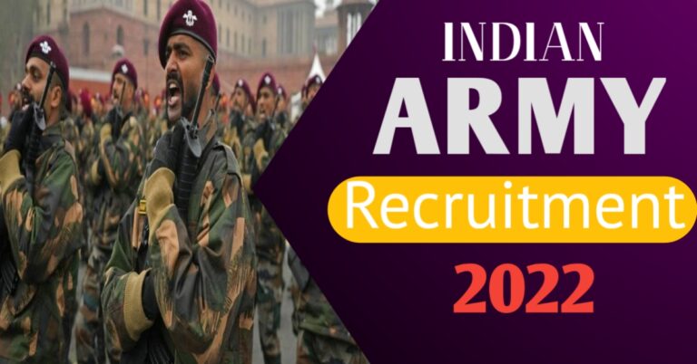 Indian Army Recruitment 2022:ভারতীয় সেনাবাহিনীতে প্রচুর পদে নিয়োগ চলছে।বেতন প্রতি মাসে 1,77,500 টাকা পর্যন্ত পাওয়া যাবে।