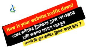 ওয়েব সাইটের ট্র্যাফিক হ্রাস পাওয়ার 22টি সম্ভাব্য কারণ জানুন ! How is your website traffic down ? see right now